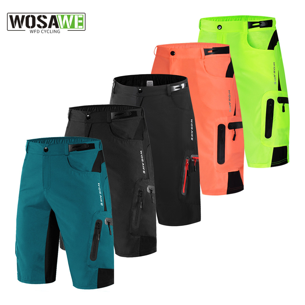 Cycling Commuter Trousers - WOSAWE กางเกงขาสั้น Motocross Racing Moto MTB